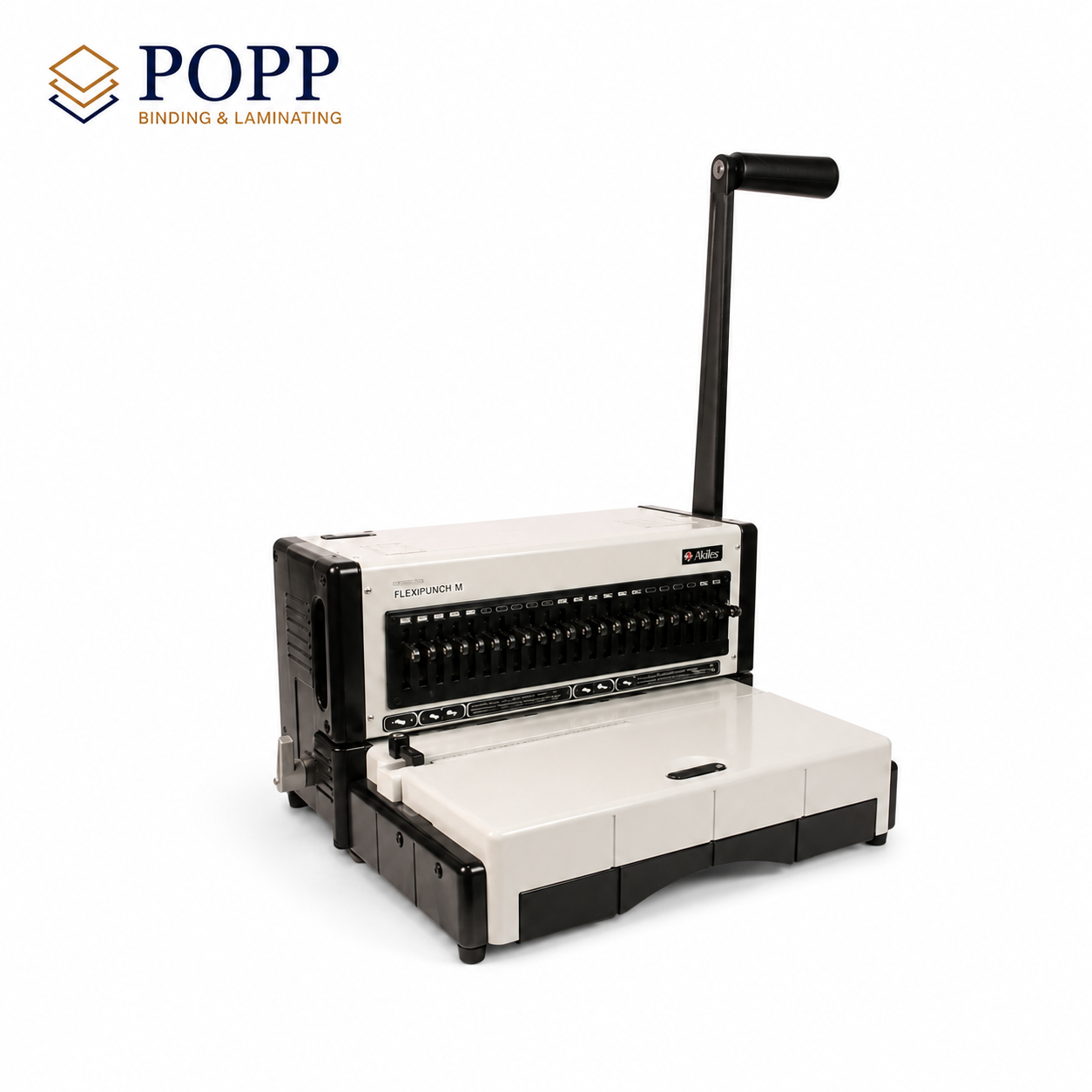 Akiles FlexiPunch M Manual Punch Machine, Modular Binding Engine