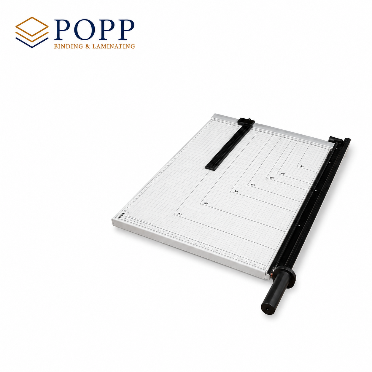 OffiTrim Plus Heavy-Duty Paper Cutter, Commercial Bench Guillotine