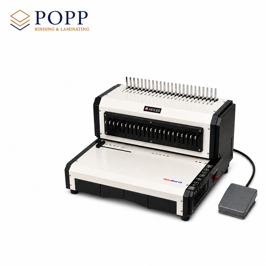 Akiles AlphaBind-CE, Heavy-Duty Electric Comb Binding Machine