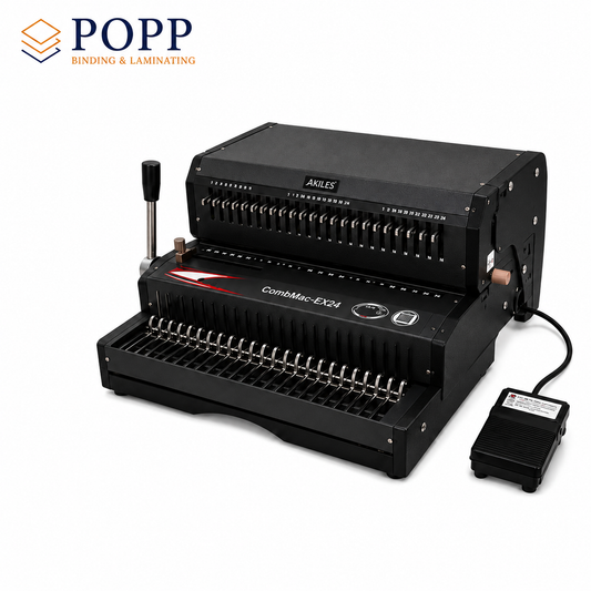 Akiles CombMac-Ex24, Heavy-Duty Electric Comb Binding Machine