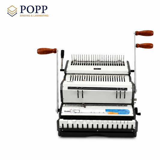 Akiles DuoMac Series, Heavy-Duty Dual-Chassis Combo Binding Machine