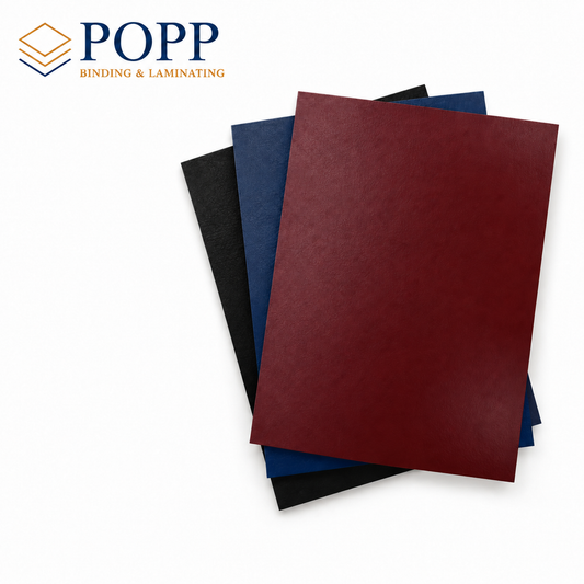 Premium Vinyl Presentation Covers | Style #400 Windows, 8-3/4 x 11-1/4 Clearance