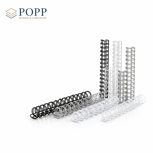 Premium Double-Loop Wire Bindings, 100-Count Bulk Box