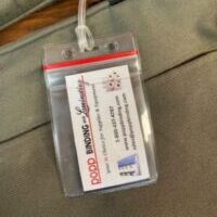 ID tag for backpacks, duffle bags