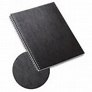 Black Composition Cover