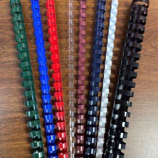 Comb binding 19 ring Black