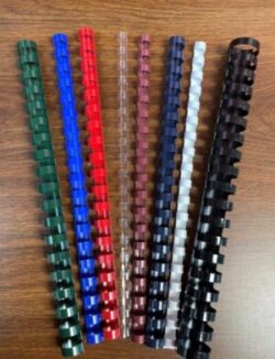 Comb binding 19 ring Black